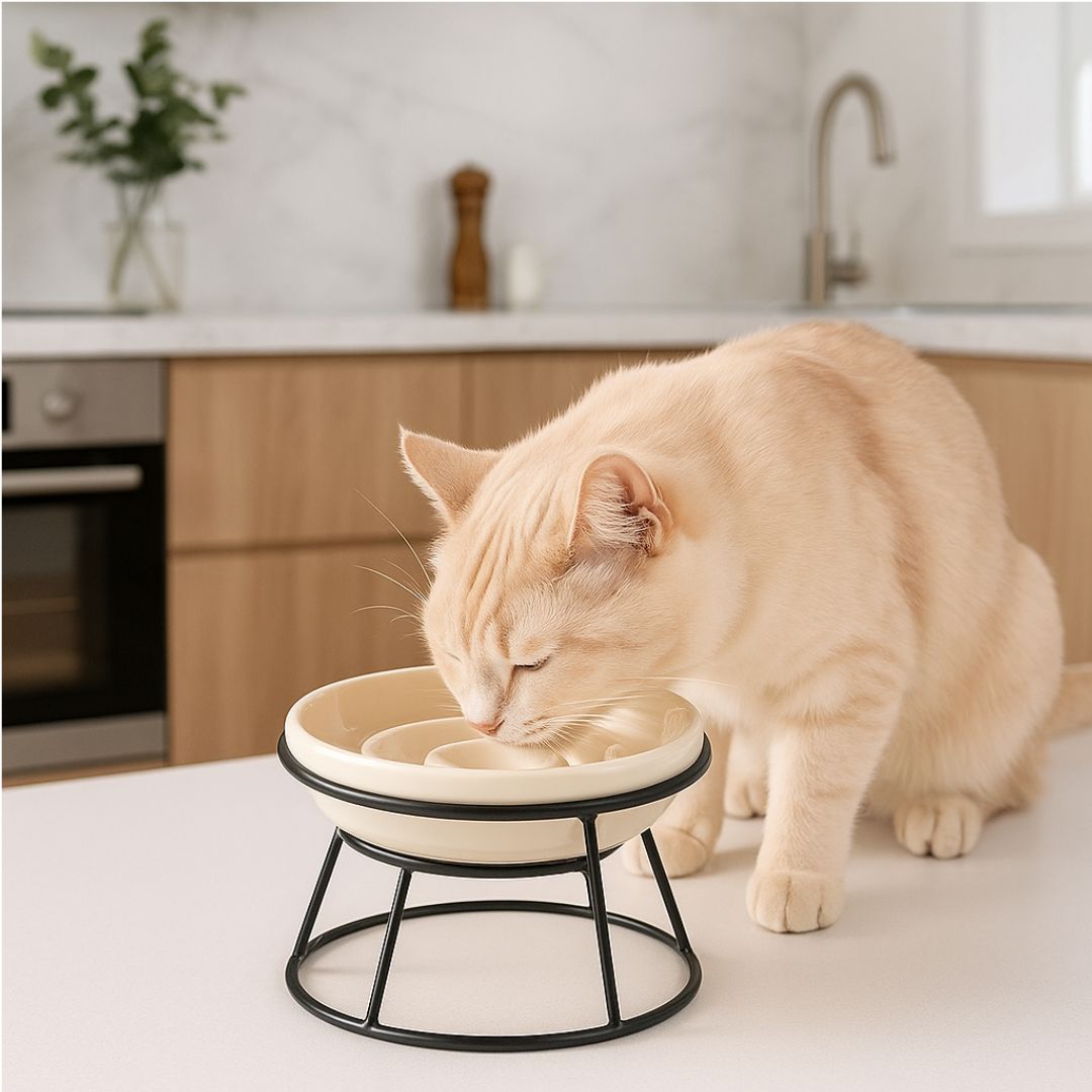 gamelle-anti-glouton-chat-creme
