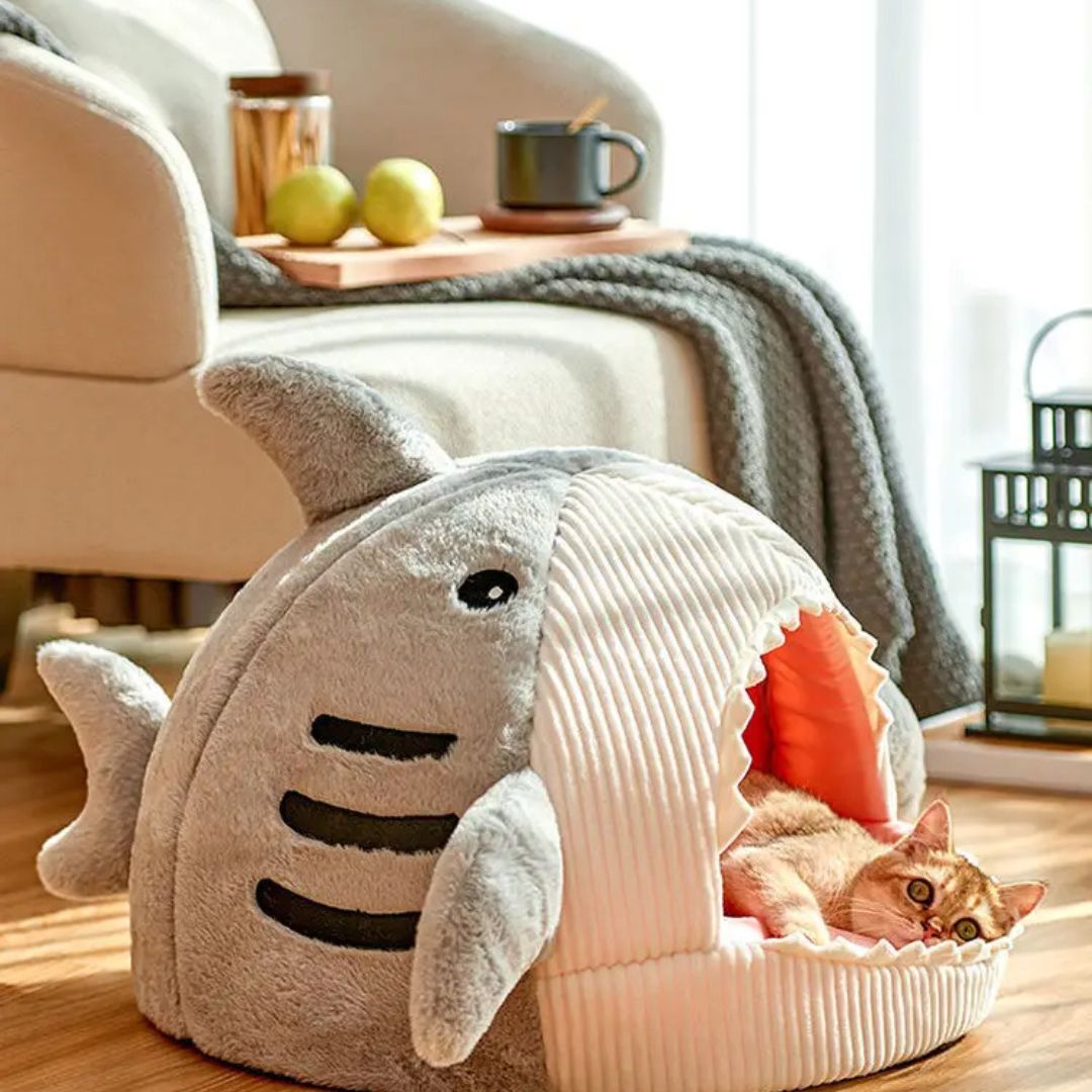 niche-pour-chat-gris