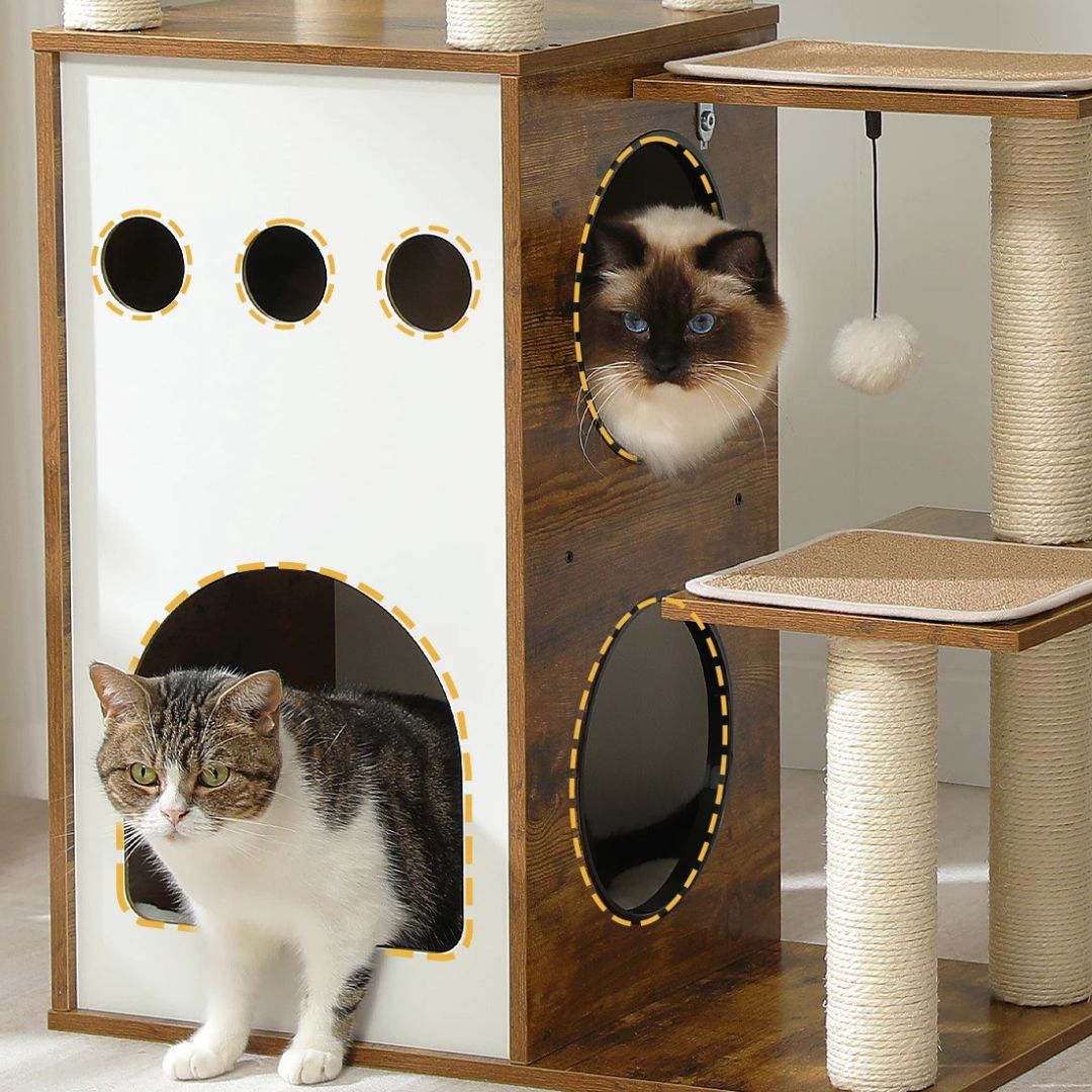 arbre-a-chat-cachette