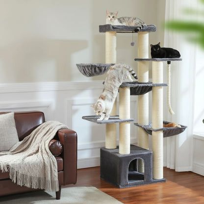 arbre-a-chat-gris