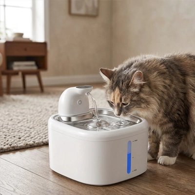 Fontaine a eau Chat salon