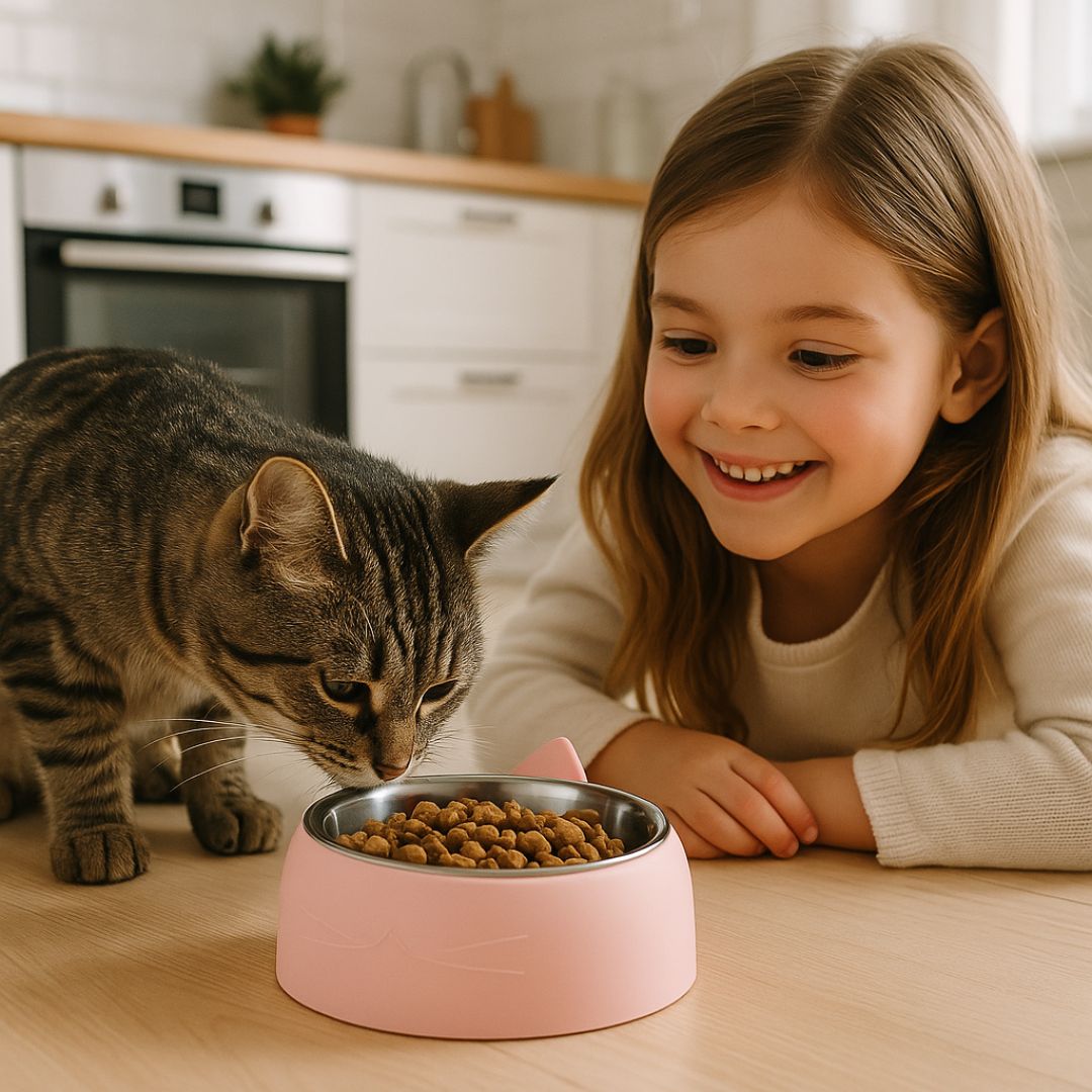 gamelle-chat-rosee