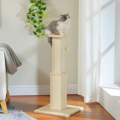 griffoir-chat-beige