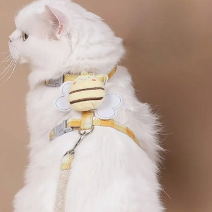 harnais-pour-chat-jaune