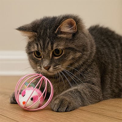 jouet-pour-chat-balle-rose