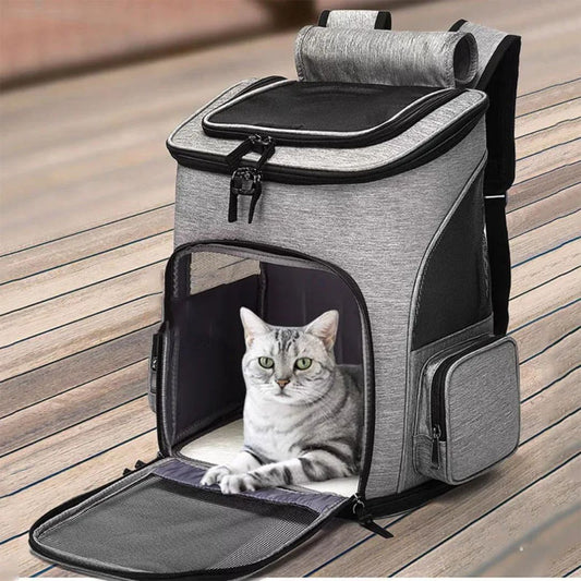 sac-de-transport-pour-chat-gris